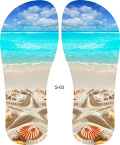 Lonita com estampa de sereia S-83