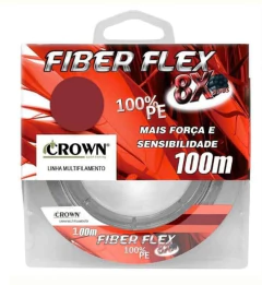 Linha Multifilamento Fiber Flex 8X - 300Mts