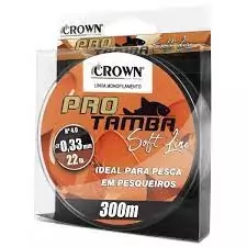 Linha Monofilamento Pro Tamba Soft Orange - 300Mts