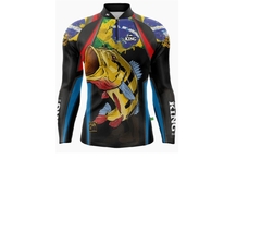 Camiseta de Pesca King Brasil - KFF107 Nova