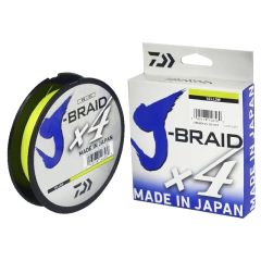 Linha DW J-Braid X4U Yellow - 270 Mts