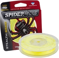 Linha Multifilamento Spiderwire Amarela - 182 Mts
