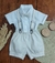 Conjunto para Batizado Arthur no Linho