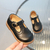 Sapatos de couro retrô infantil - comprar online