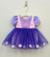 Body Balonê com Tutu Rapunzel