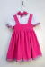 Conjunto Masha e o Urso, Vestido, Bata e Lenço - comprar online