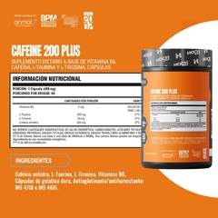 CAFEINE 200 PLUS – CÁPSULAS - comprar online