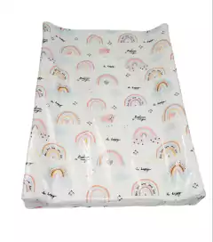 Cambiador Antivuelco 70 x 45cm + Canasto pañalero
