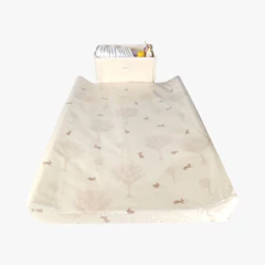 Cambiador Antivuelco 70 x 45cm + Canasto pañalero - ILUBABY
