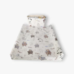 Cambiador Antivuelco 70 x 45cm + Canasto pañalero - comprar online