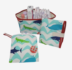 Combo CAMBIADOR , PAÑALERO y CARTUCHERA - tienda online