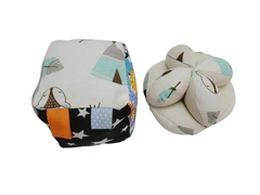 Juguetes Pelota y Cubo