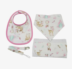 Combo Baby - Babero, Babero Bandana, portachupetes , Babita - comprar online