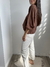 Camisa Bea - chocolate - - CLENNA