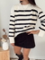 Sweater Uma - natural & negro - en internet