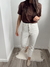 Jean mom off white
