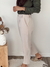 Pantalón Sastrero - beige - - CLENNA