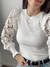 Remera tejida Amelie - blanca - - comprar online