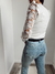 Remera tejida Amelie - blanca - - tienda online