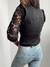 Remera tejida Amelie - negra - - tienda online