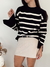 Sweater Uma - negro & natural - - tienda online