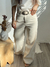 Jean Wide leg - beige -