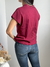Remera basica Minos - borgoña - - tienda online