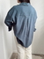 Camisa Oversize - azul - en internet