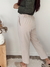 Pantalón Sastrero - beige - - tienda online