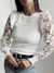 Remera tejida Amelie - blanca - - CLENNA