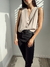 Chaleco sastrero - beige -