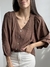 Camisa Bea - chocolate - en internet