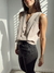 Chaleco sastrero - beige - - tienda online