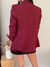 Blazer - borgoña -