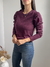 Remera Waffle Prince - borgoña - - CLENNA