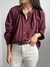 Camisa Marbella - borravino - - CLENNA