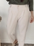Pantalón Sastrero - beige -
