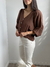 Camisa Bea - chocolate - - tienda online
