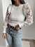 Remera tejida Amelie - blanca - en internet