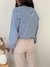Sweater Vila - celeste - - tienda online