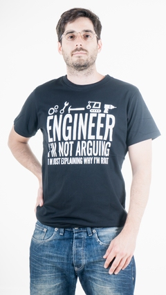 Remera Engineer I'm not Arguing - comprar online