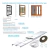 KIT DE COLOCACION TUBO AIRE ACONDICIONADO VENTANA 5 PULGADAS (418) - tienda online