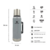 TERMO CLASICO 950ML STANLEY CON MANIJA GRIS (1210001994102) en internet