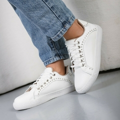 swag blanco (cuero) - KALANI SHOES
