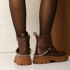 brooklyn chocolate (cuero) - KALANI SHOES