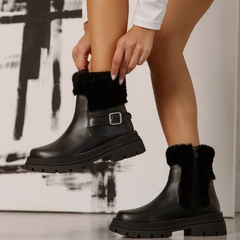 sidney negro (cuero) - KALANI SHOES