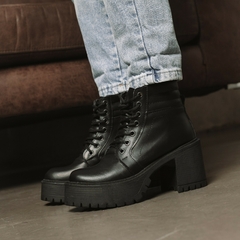 morris negro liso (cuero) - comprar online