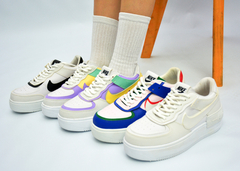 shadi blanco con negro - KALANI SHOES