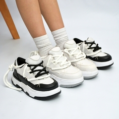 TYLA NEGRO-BLANCO - KALANI SHOES
