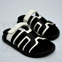 HERMES blanco/negro